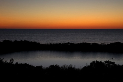 Spring Pond at Sunrise, Block Island, RI August 2013 (3955 SA).jpg